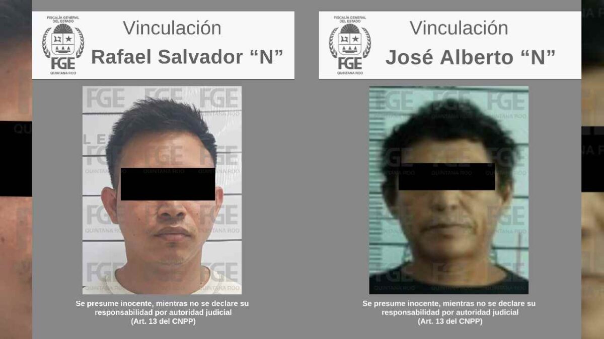 Los dos masculinos están presos.