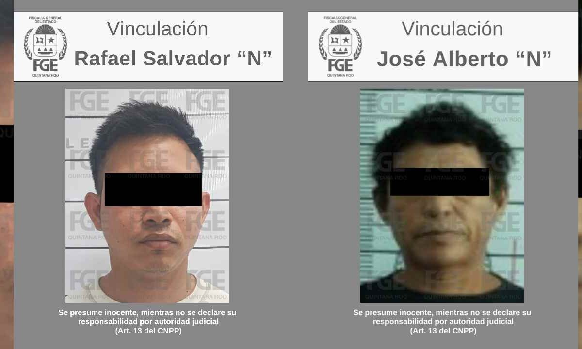 Los dos masculinos están presos.