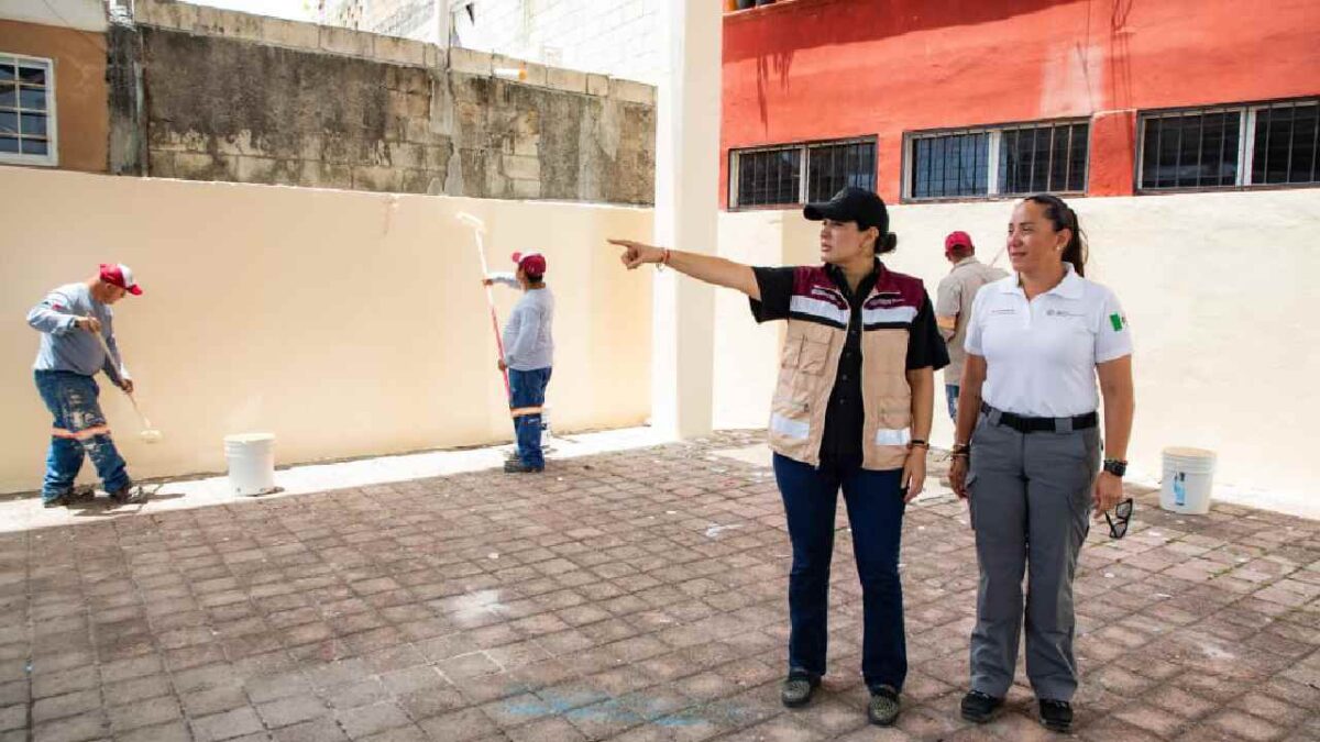 Alcaldesa Estefanía Mercado.