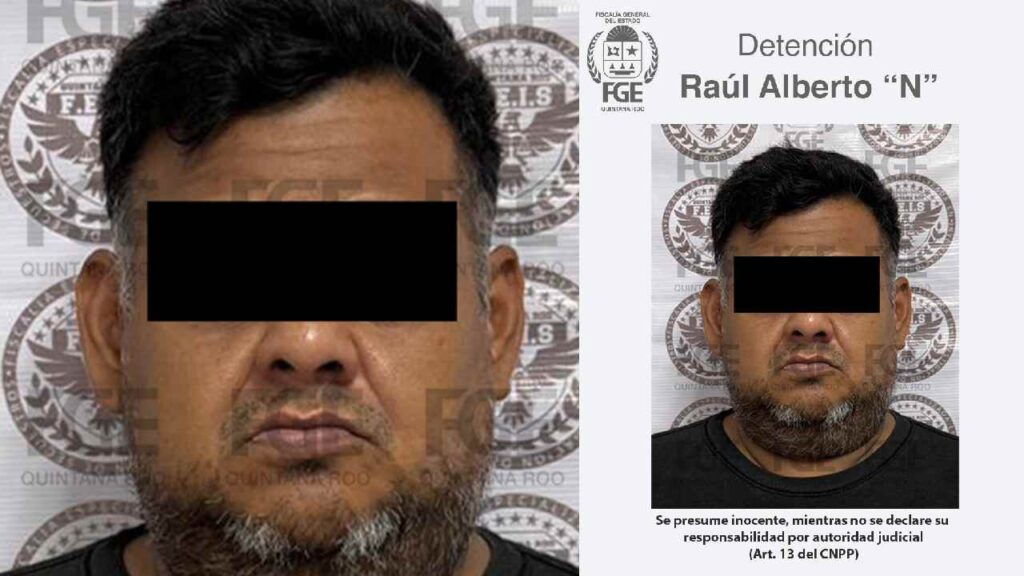 Últimas noticias. El sujeto fue detenido en Mérida.