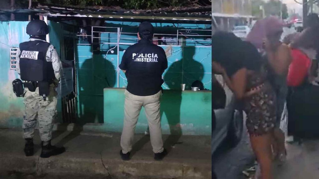 El operativo en la sm 66.