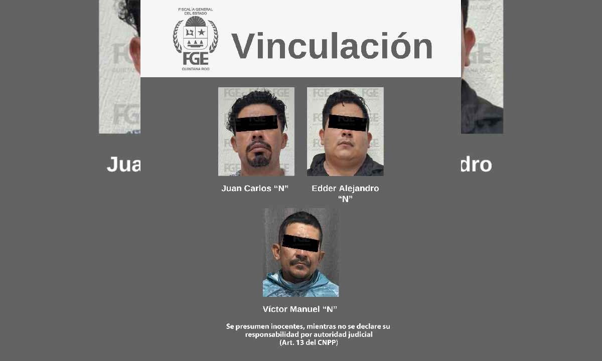 Logra fiscalía tres vinculaciones más.