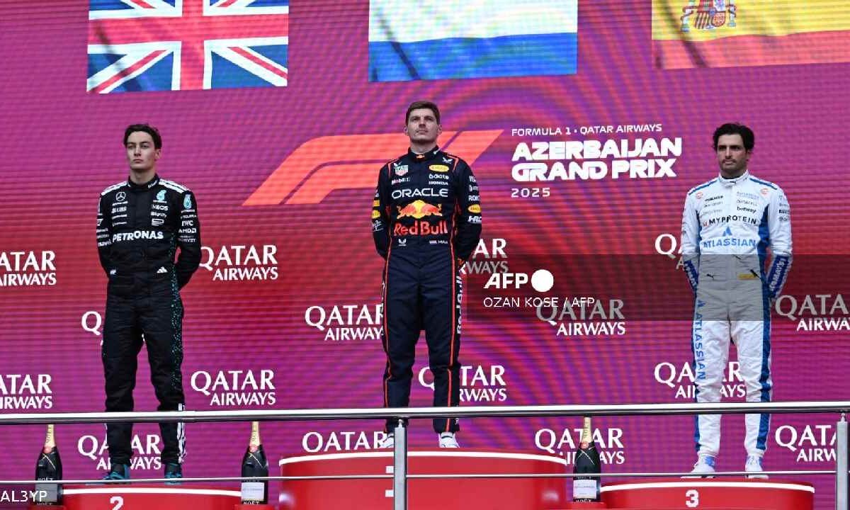 Gana Verstappen en F1.