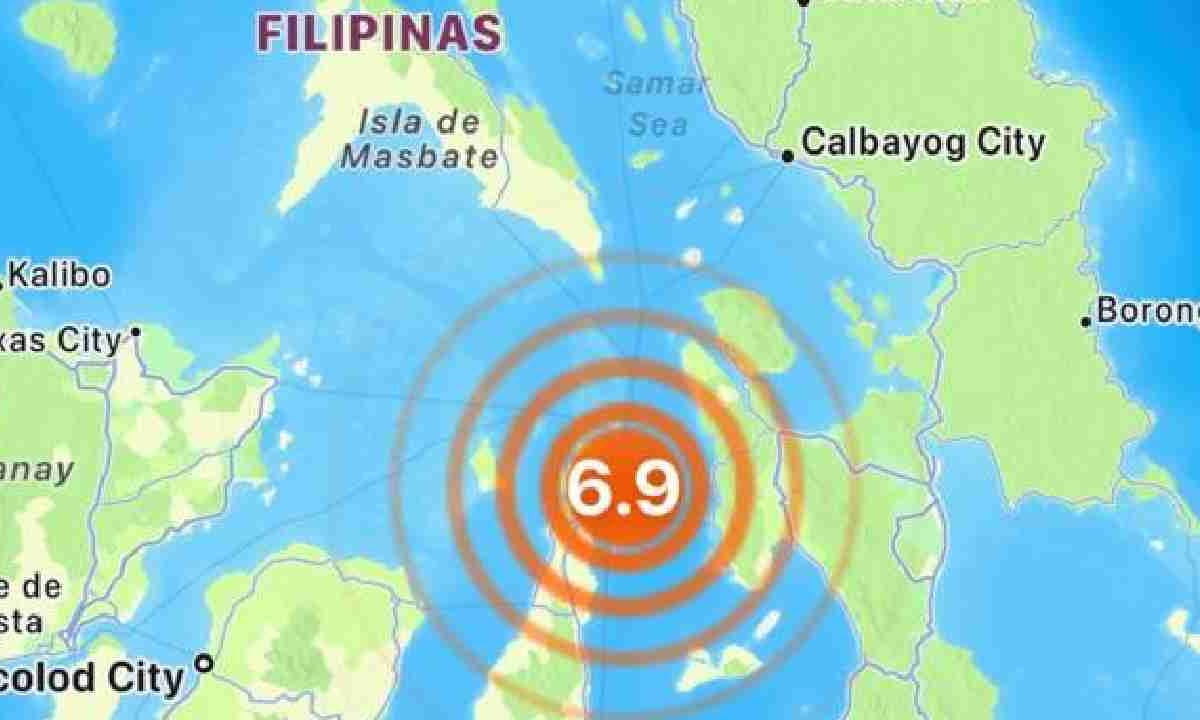Temblor en Filipinas.