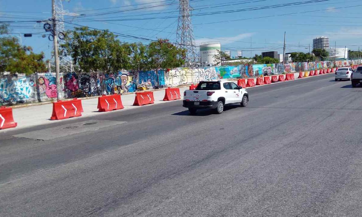 Algunos cierres viales.