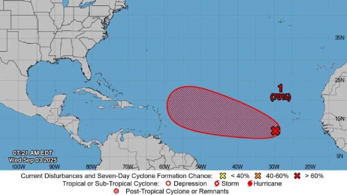 Vigilan trayectoria de un posible ciclón.