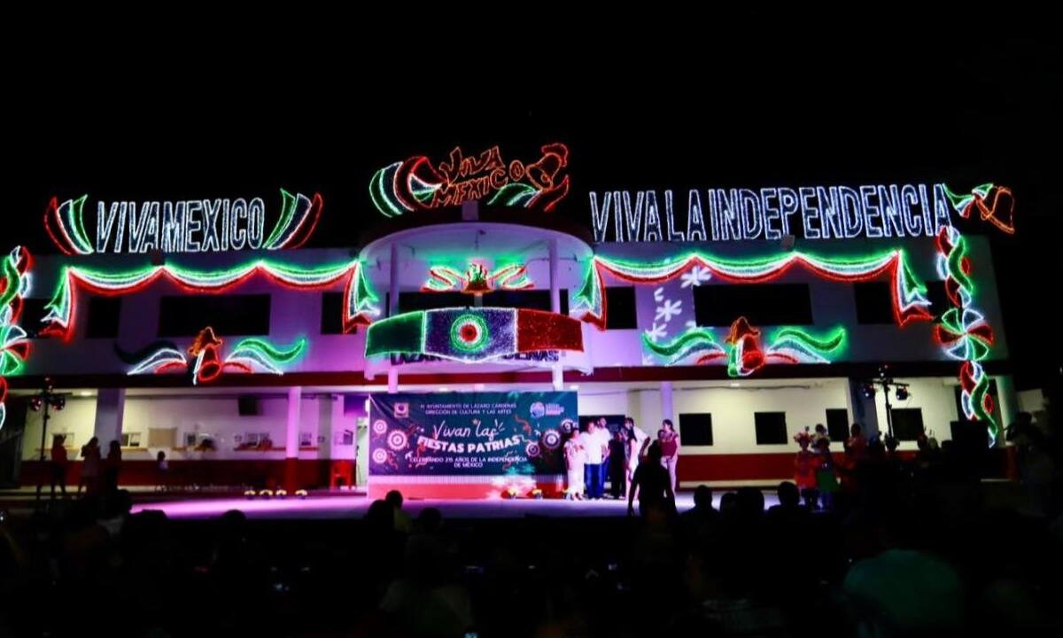 Celebraciones en Lázaro Cárdenas.
