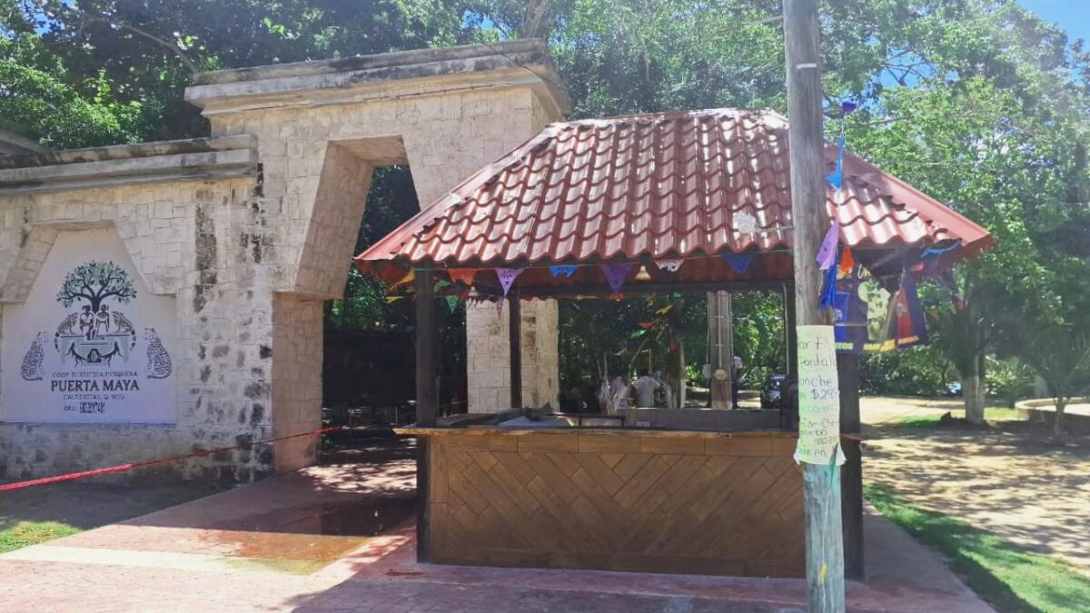 Punta Catalán, en Calderitas, Quintana Roo.