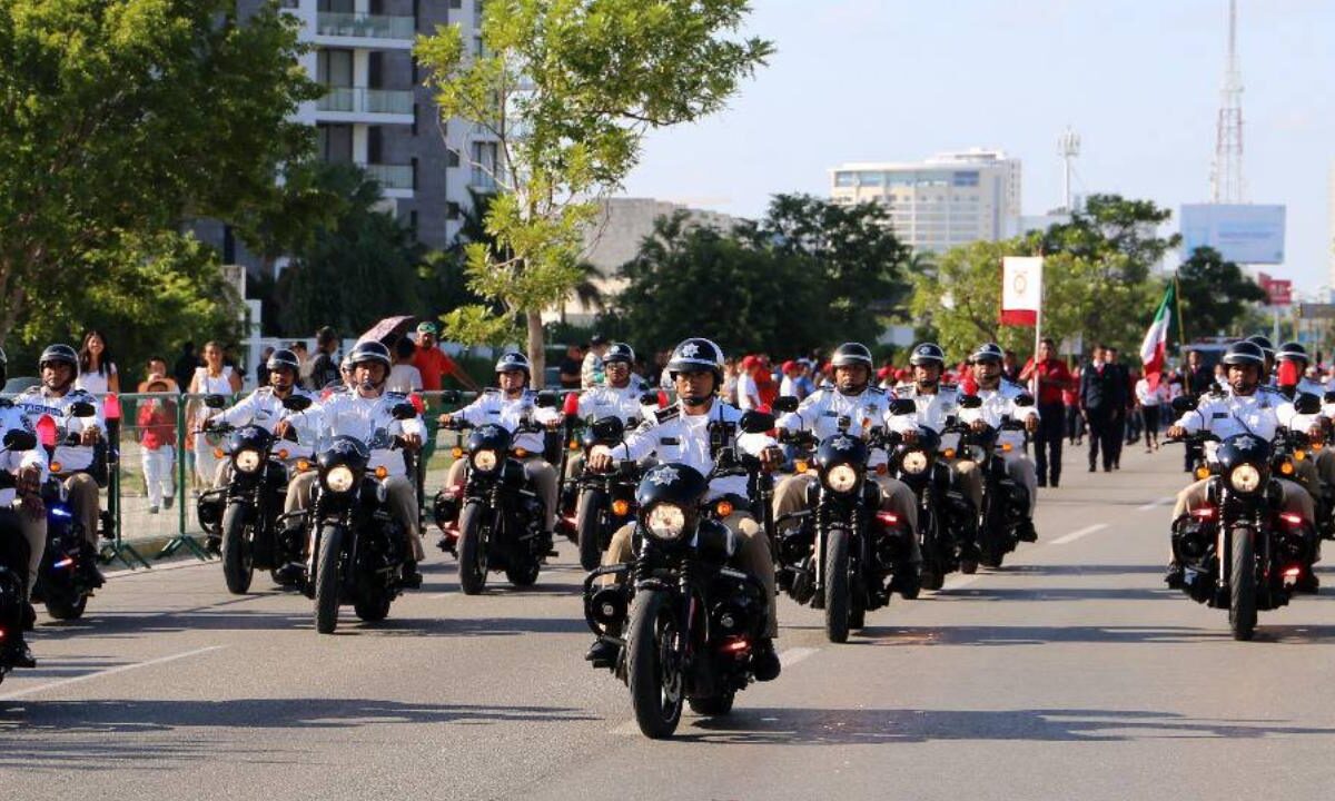 Seguridad en fiestas patrias.