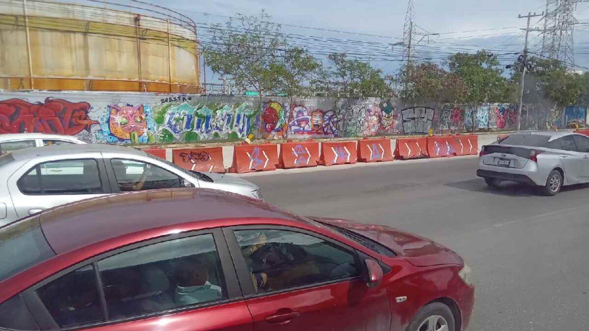 Cierres viales Cancún.