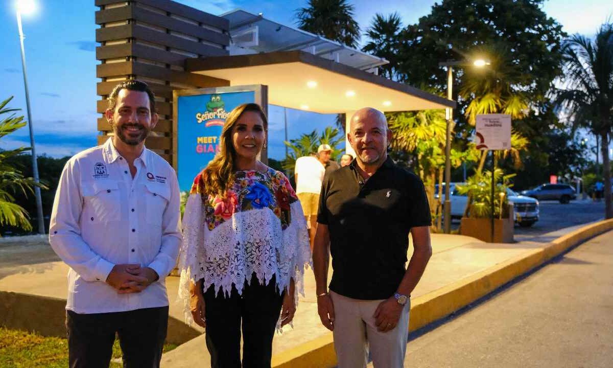 Paraderos zona hotelera.