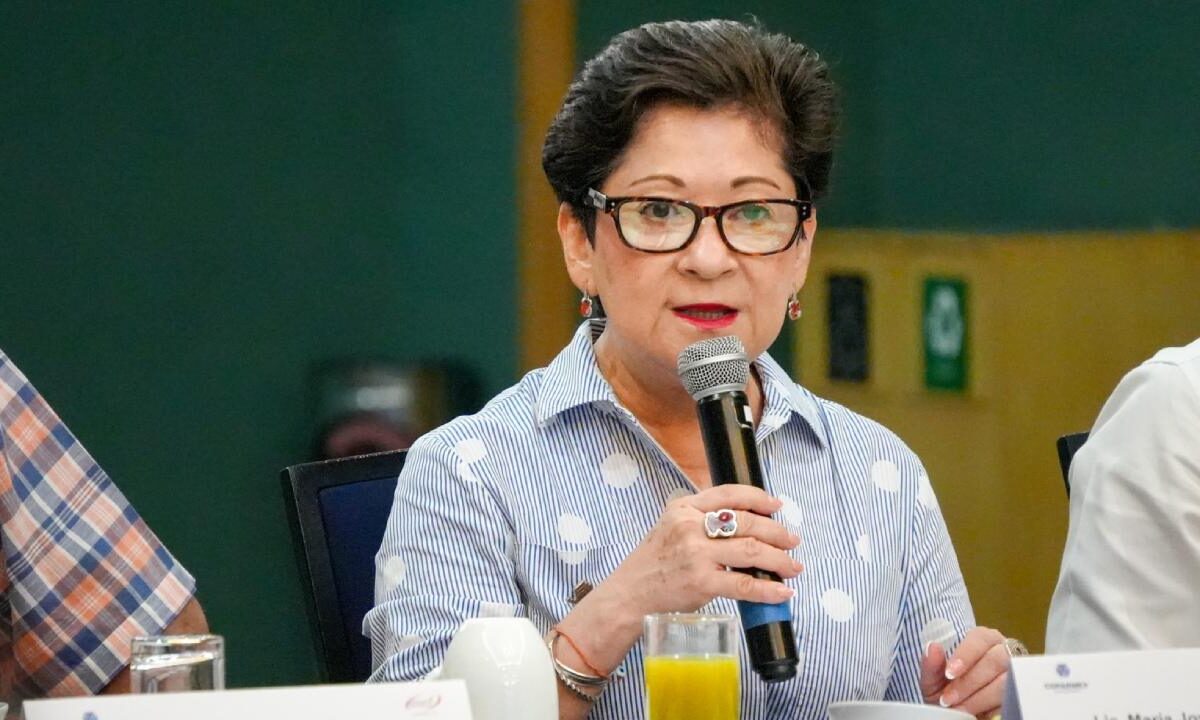 María Jovita Portillo Navarro, presidenta de la Coparmex Quintana Roo.