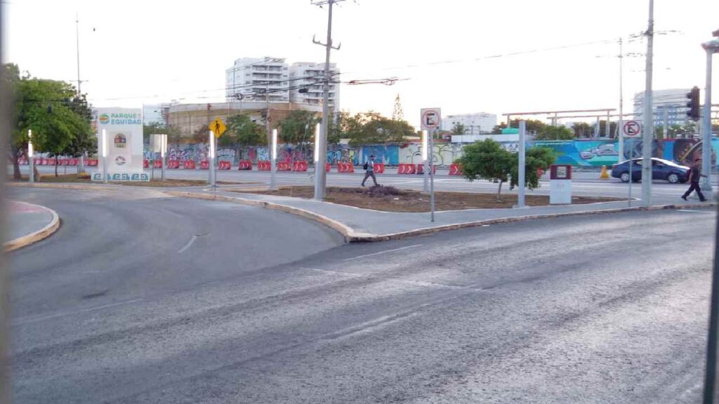 Los cierres viales por obras.