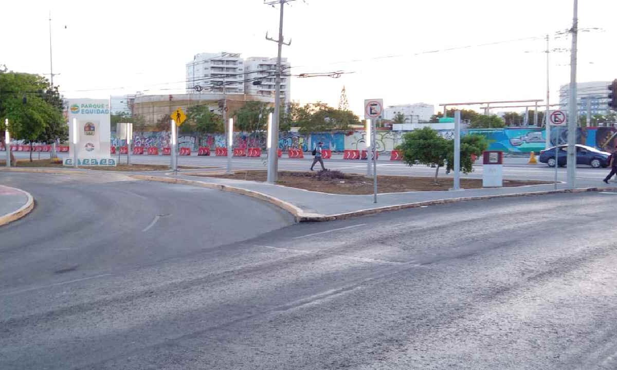 Los cierres viales por obras.