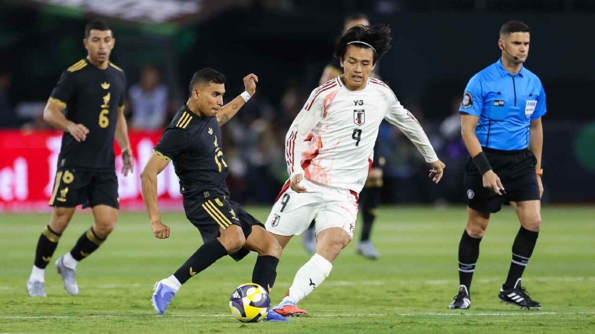 México empató con Japón.