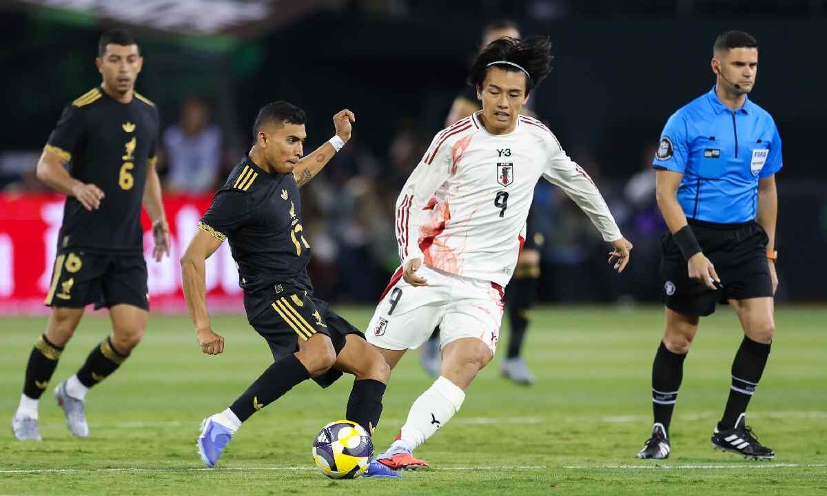 México empató con Japón.