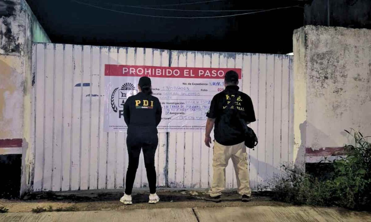 Rescatan a 5 mujeres.