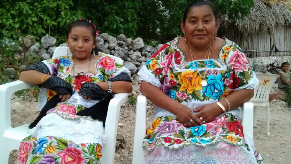 Mujeres mayas.