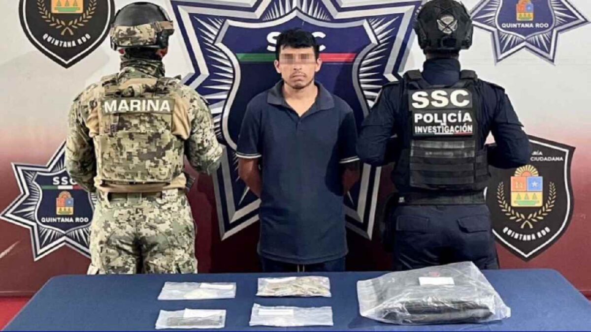 Sujeto detenido en La Roca.