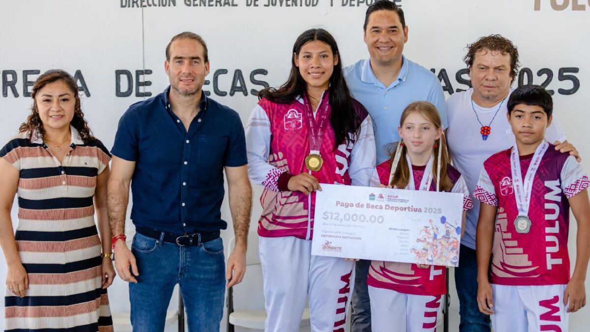 Deportistas de Tulum.