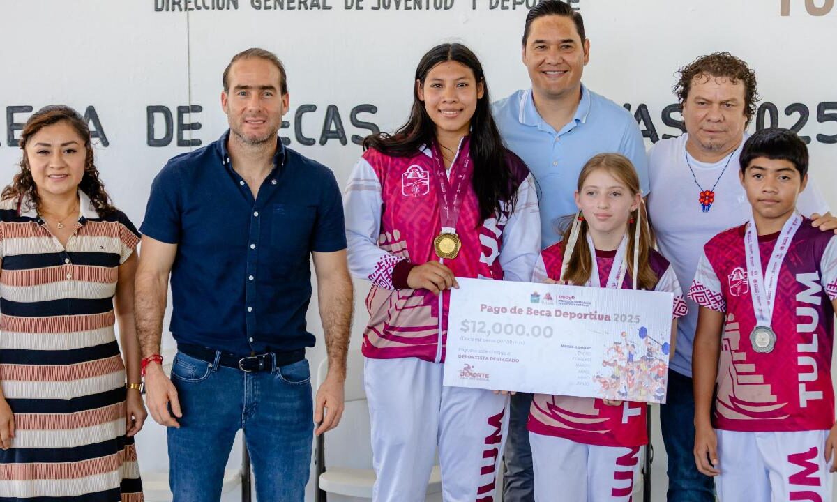 Deportistas de Tulum.