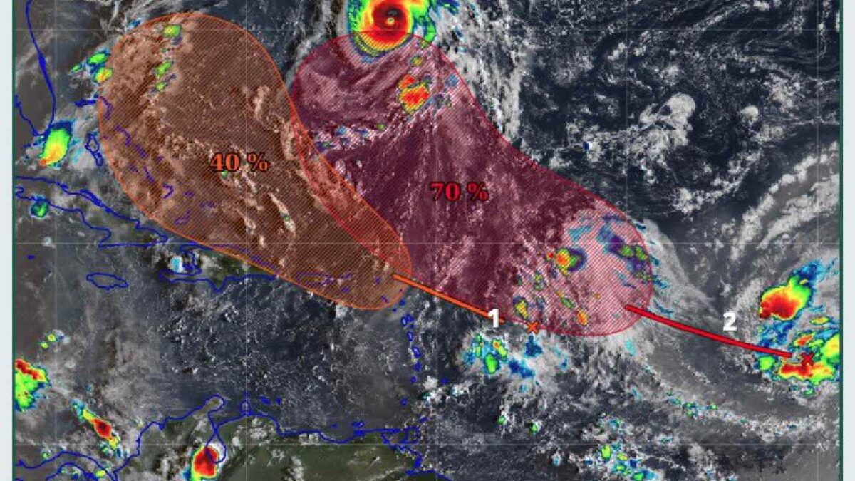 Vigilan posibles ciclones.