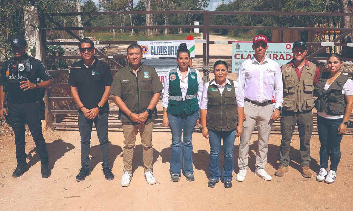 Puerto Morelos refuerza acciones contra desarrollos ilegales.