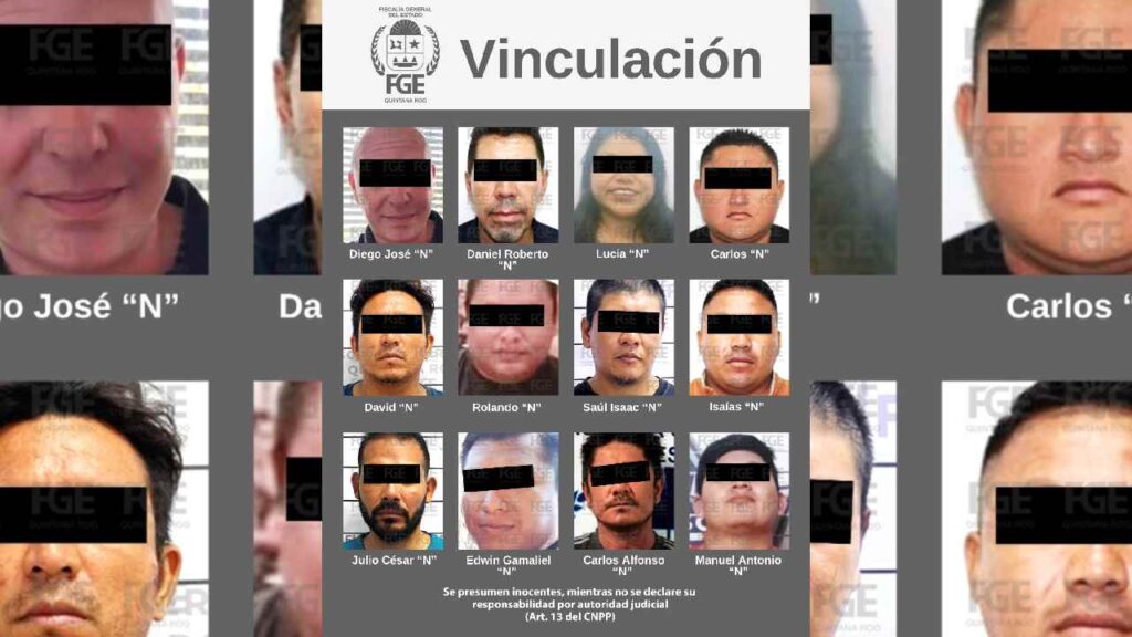 Detenidos.