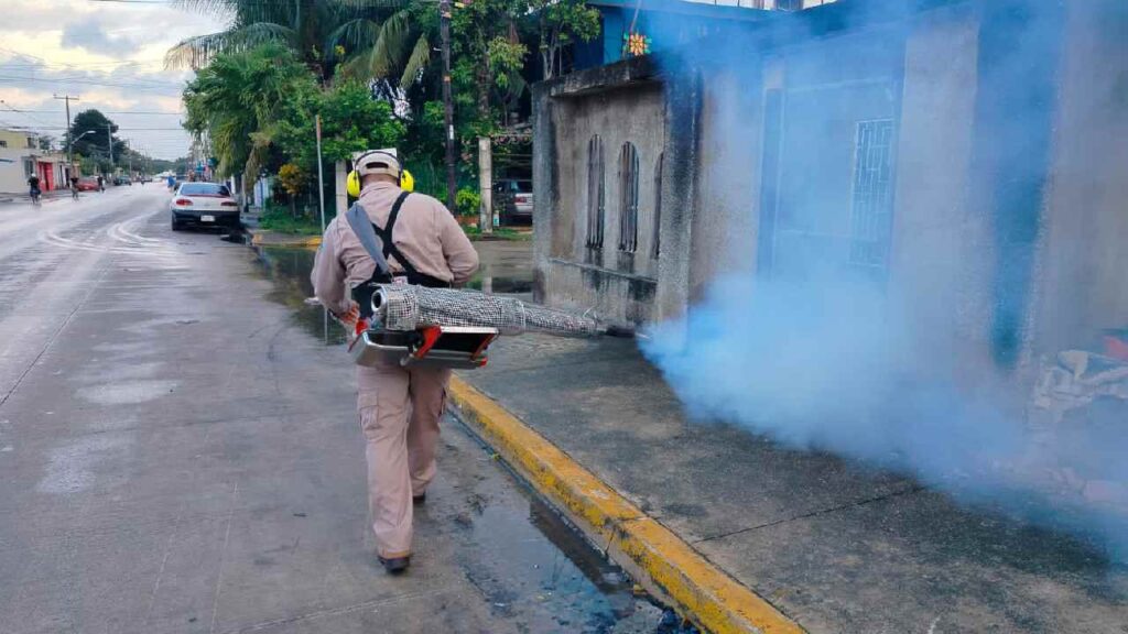 Combate al dengue.