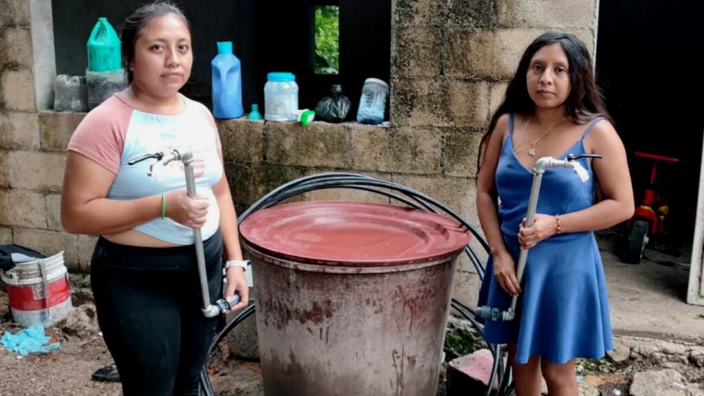 Suministro de agua potable en Quintana Roo.