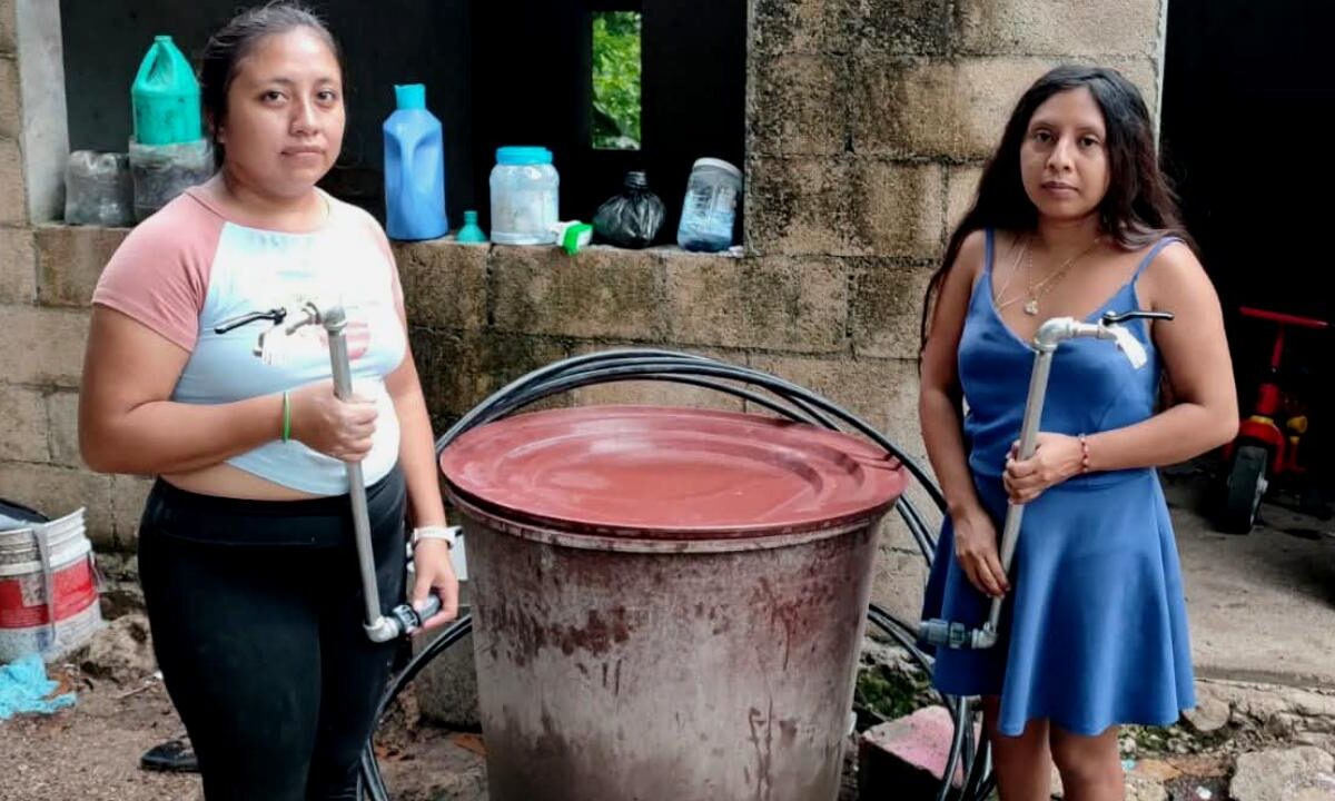 Suministro de agua potable en Quintana Roo.