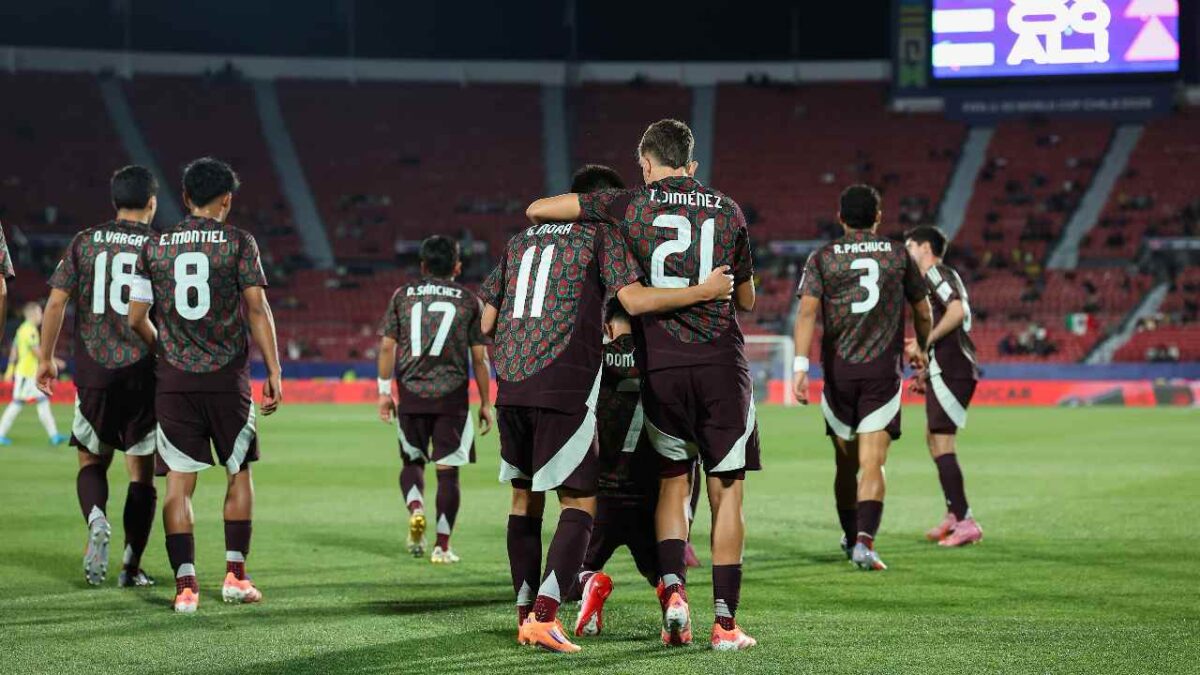 La selección mexicana Sub-20 empató con Brasil.