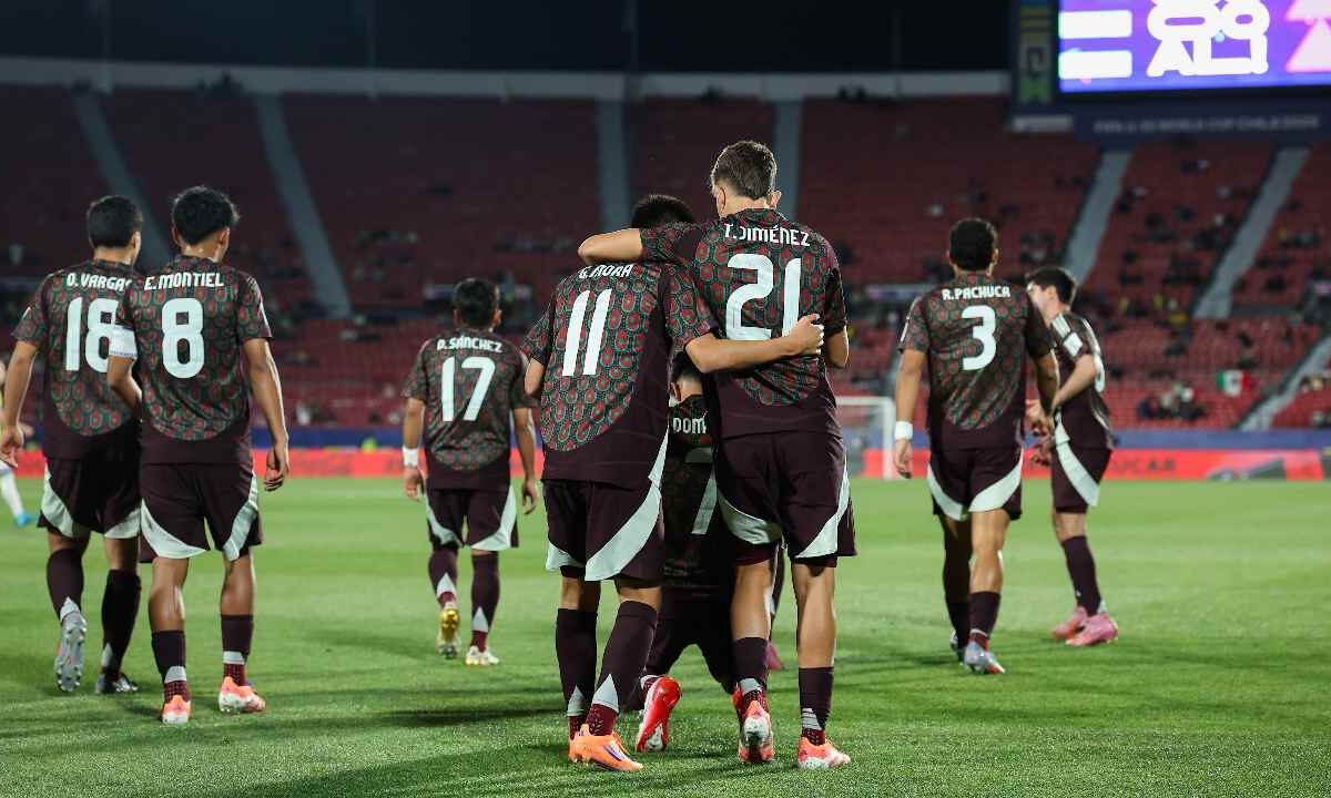 La selección mexicana Sub-20 empató con Brasil.