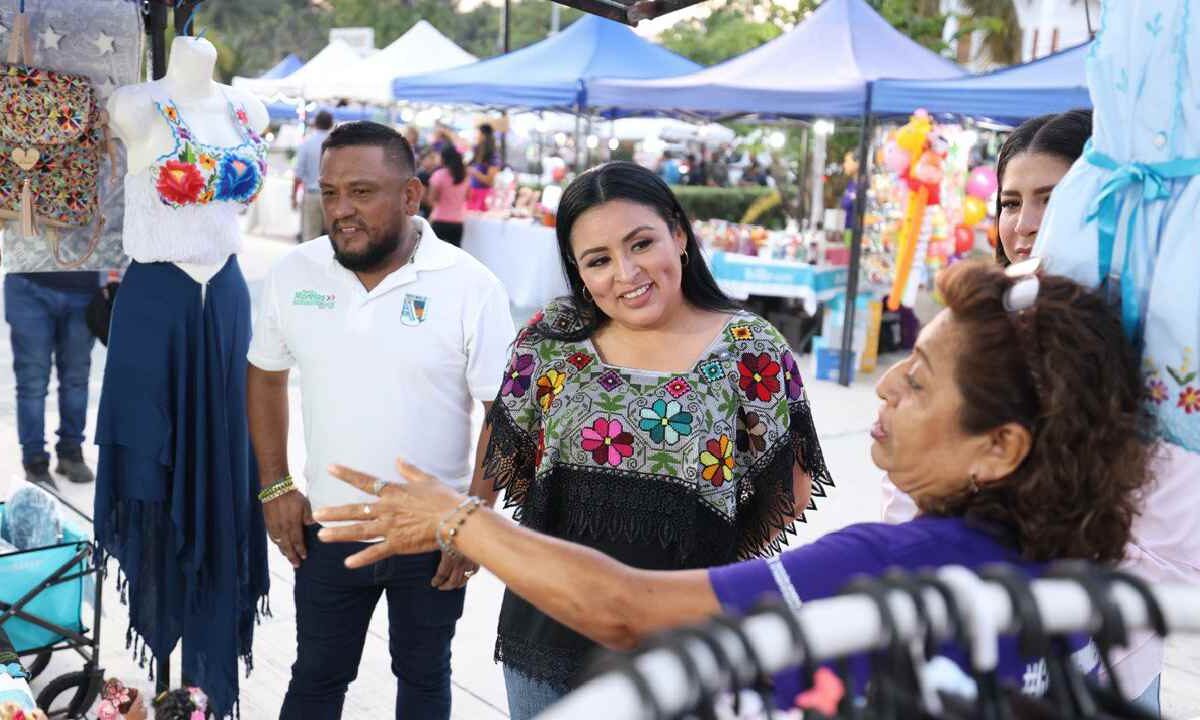 Blanca Merari destacó los logros de su gobierno.