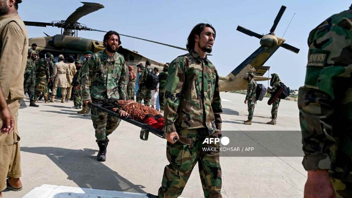 El sismo dejó una estela de muerte y destrucción.