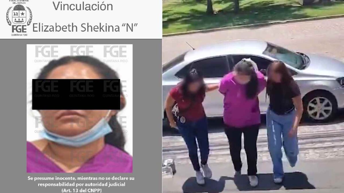 La mujer sigue presa.