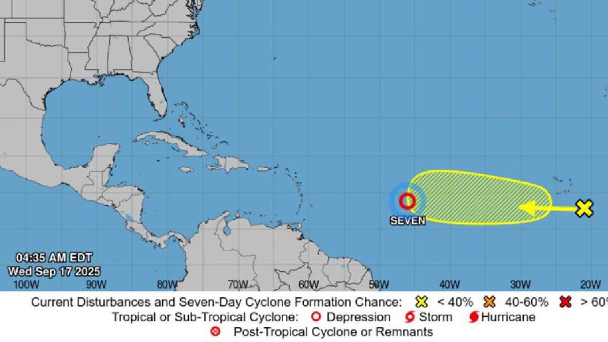 Vigilan depresión tropical.