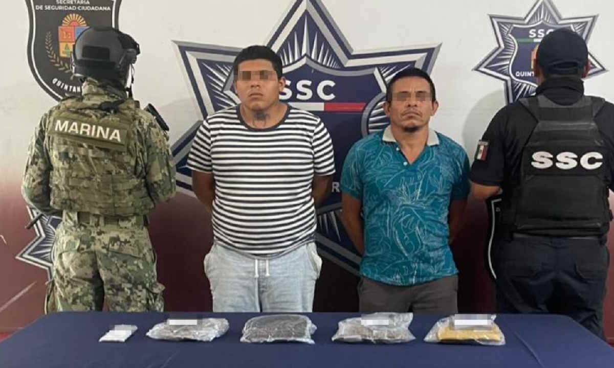 Están presos dos narcomenudistas.
