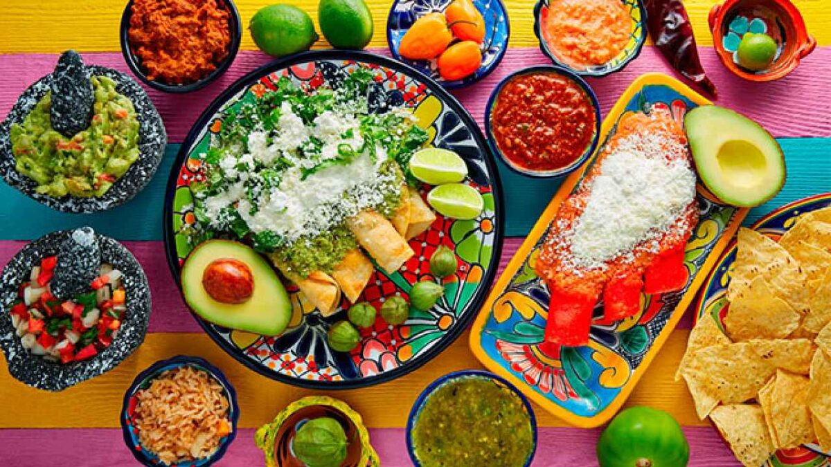 Comida para la noche del Grito.