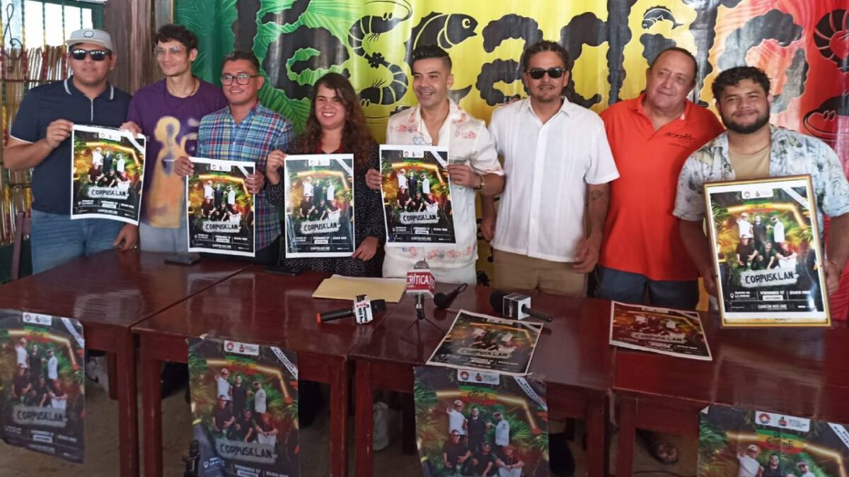 Corpusklan anuncia concierto en Cancún.