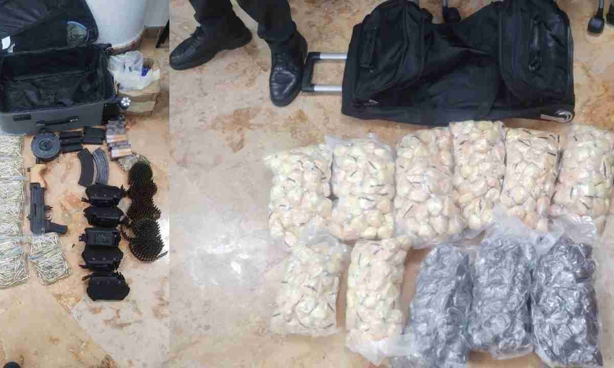 Golpe al narco en aeropuerto de Cancún.