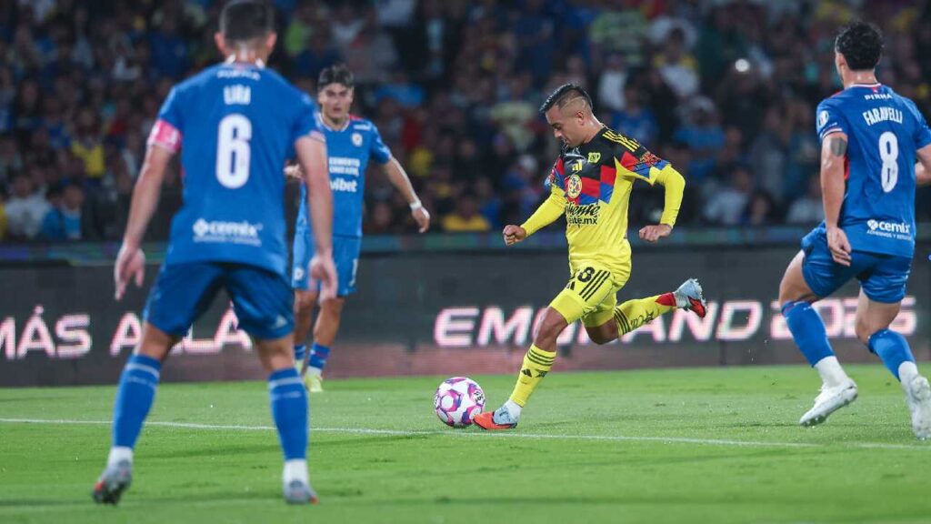 América pierde con Cruz Azuol.