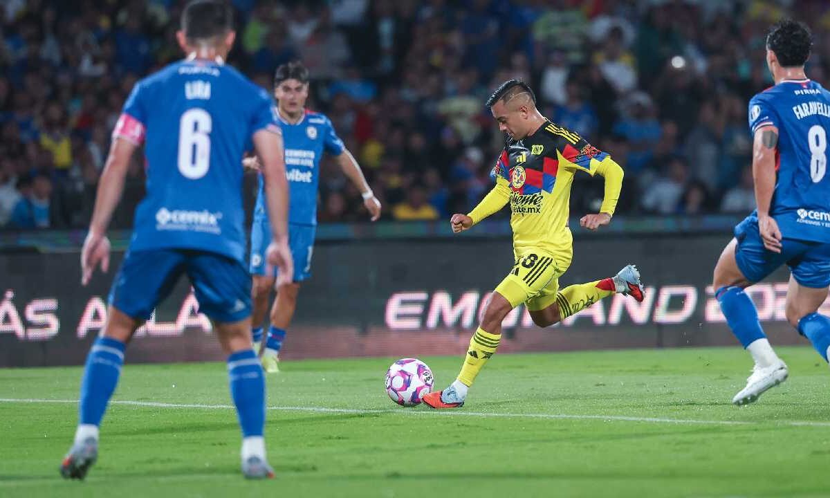 América pierde con Cruz Azuol.