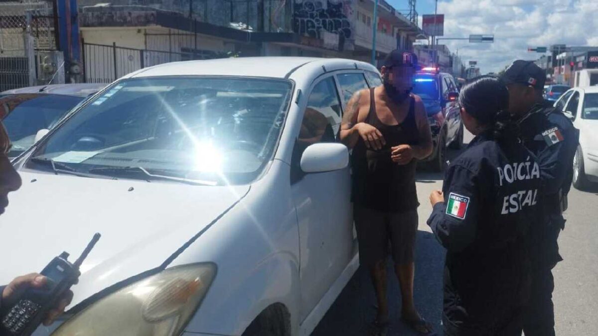 Los hechos se registraron en Chetumal.