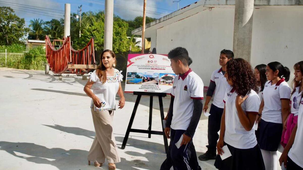 Continúa la obra en Huay-Pix.