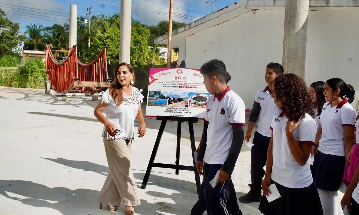Continúa la obra en Huay-Pix.