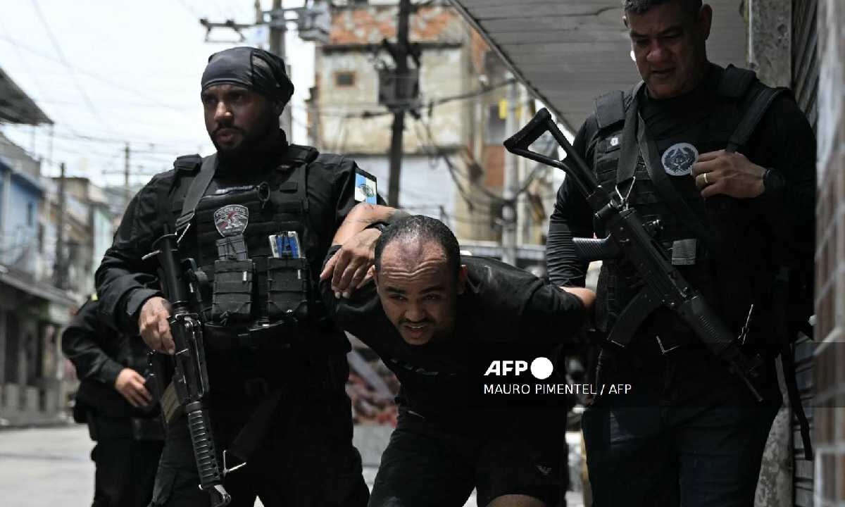 Violento operativo en Río de Janeiro.