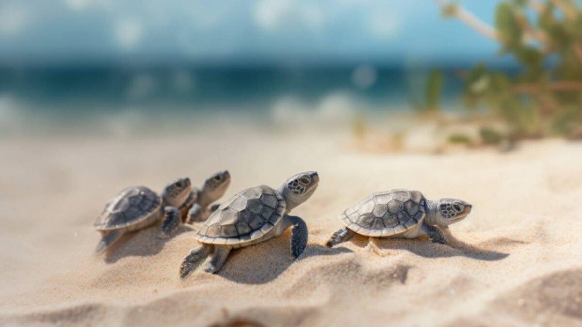 Protección de la tortuga marina.