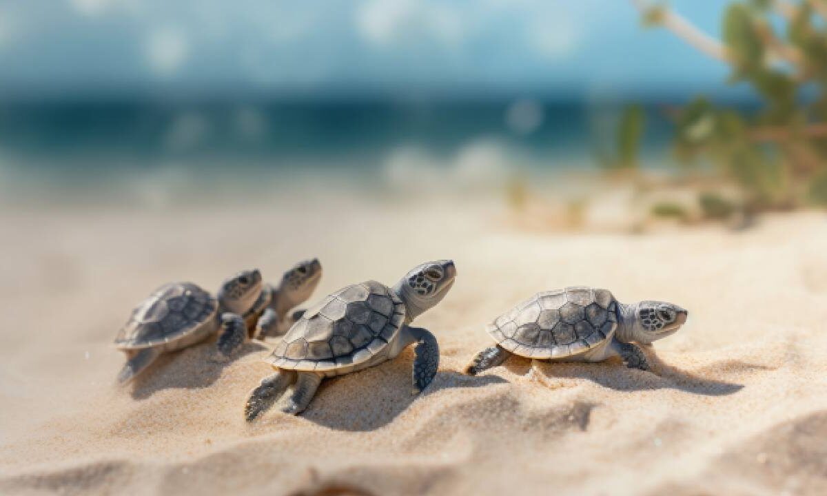 Protección de la tortuga marina.
