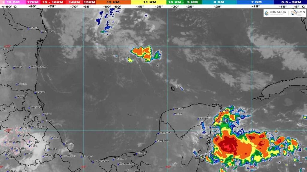 Prevén lluvias.
